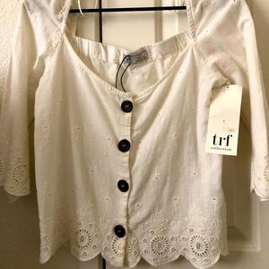 Zara off the shoulder